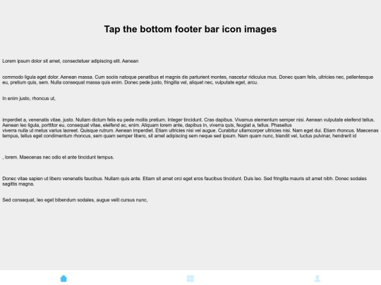 menu screenshot