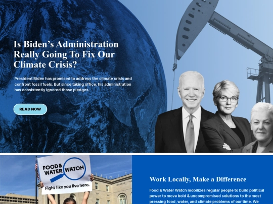 nonProfit-page/FoodWaterWatch/foodwaterwatch-v2 screenshot