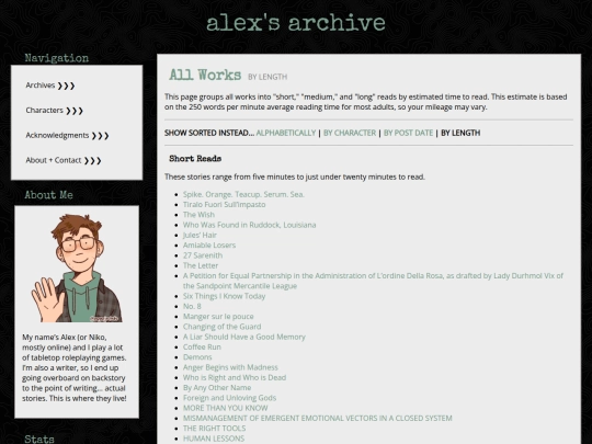 archives/lengthsort screenshot