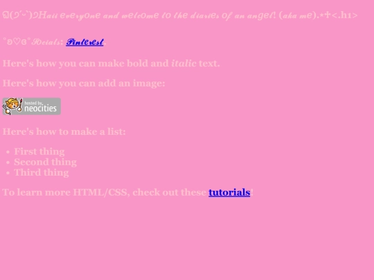 index screenshot