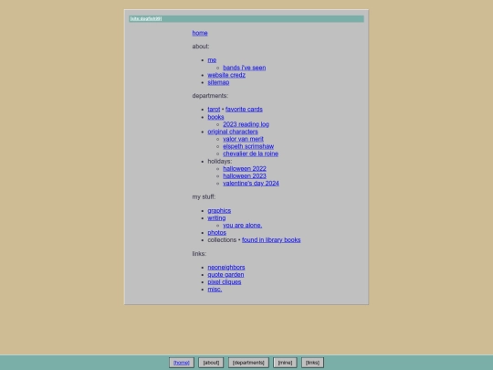 sitemap screenshot