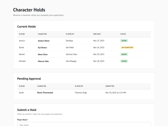 scenely/holds/holds-public-page screenshot