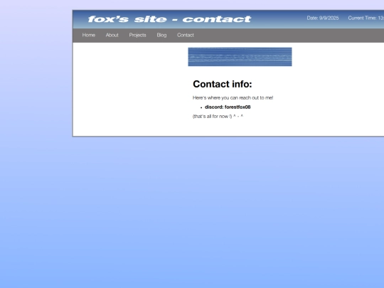 contact screenshot