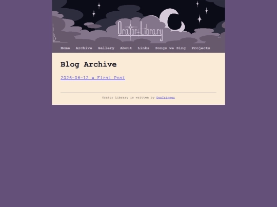 archive screenshot