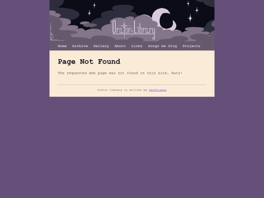 not_found screenshot