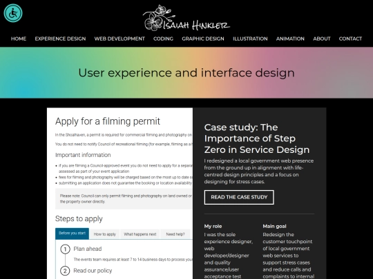 experience-design screenshot