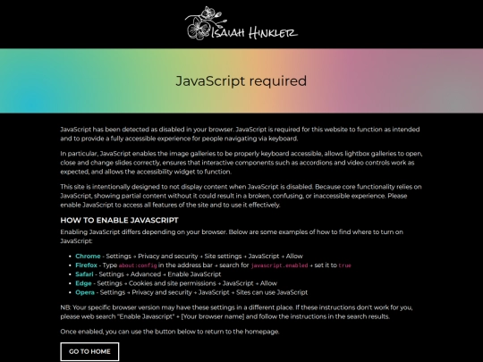 noscript screenshot