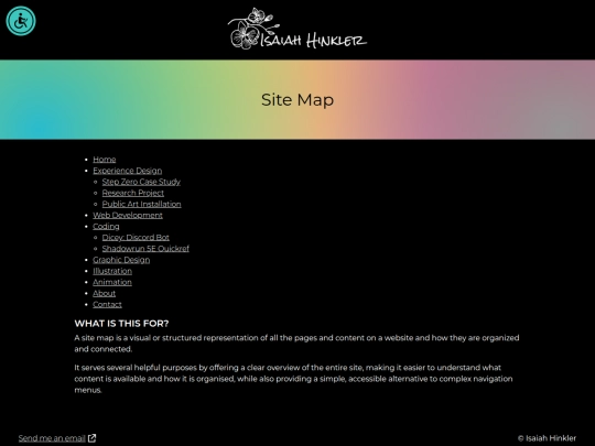 sitemap screenshot