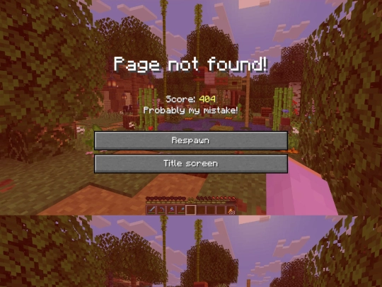 not_found screenshot