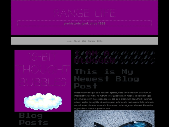 blog screenshot