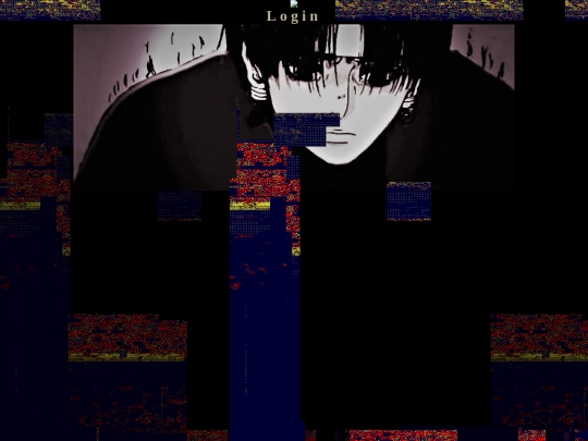 login screenshot