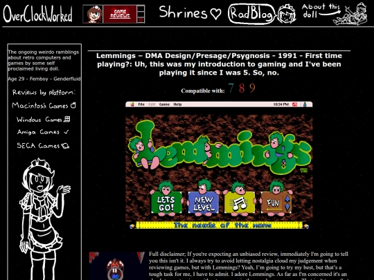 macos/lemmings screenshot
