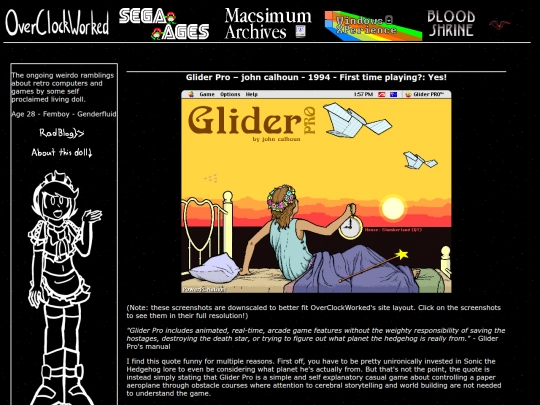 macsimumarchives/glider screenshot