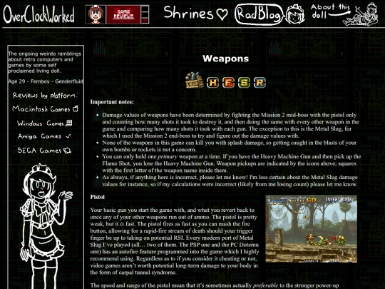 mslug/weapons screenshot
