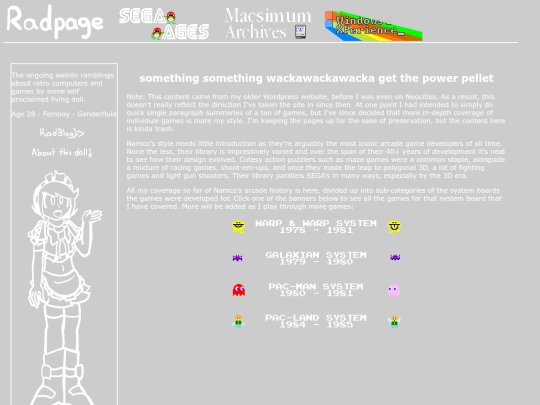 namcomuseum screenshot