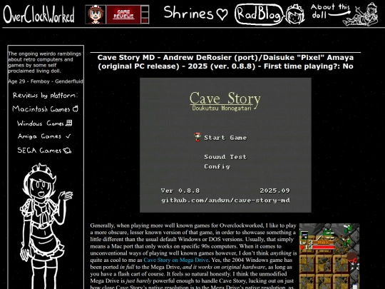 segaages/cavestory screenshot