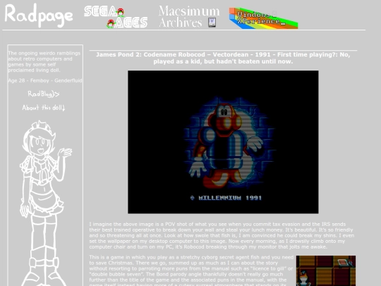 segaages/robocod screenshot