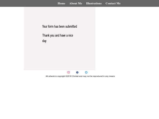 thankyou screenshot