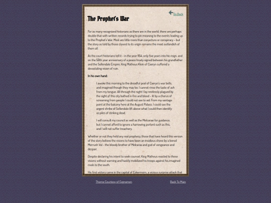 pages/prophetswar screenshot