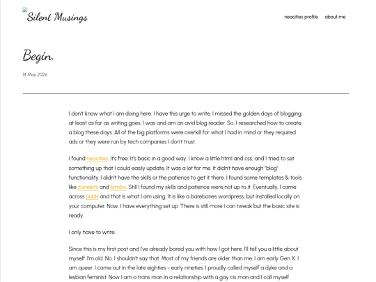 begin screenshot