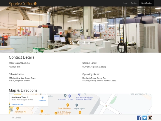 contact screenshot