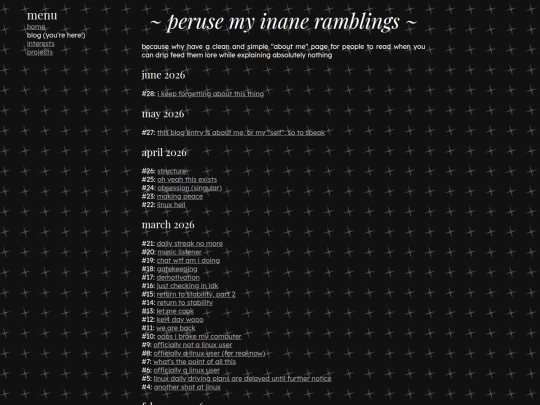 blog screenshot