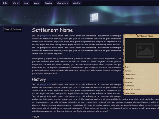 test screenshot