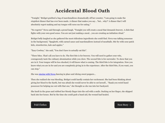 TheLaundromat/Mars/accidentalbloodoath screenshot
