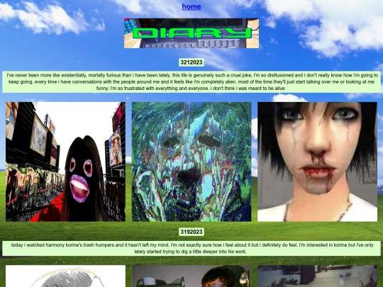 blog screenshot