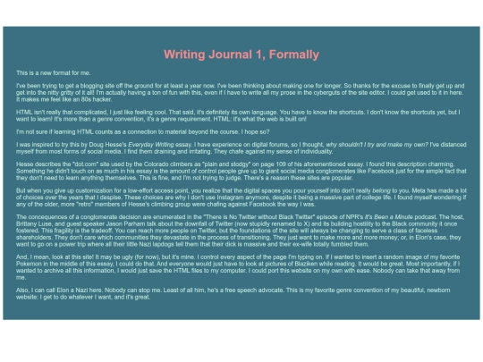 blog posts/firstofall screenshot