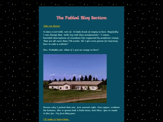 blog screenshot