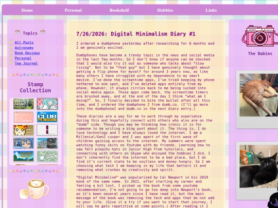 personal screenshot
