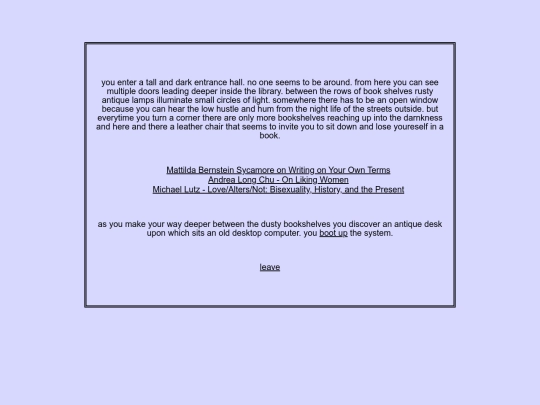 library screenshot