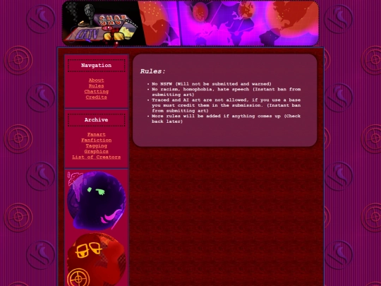 Rules screenshot