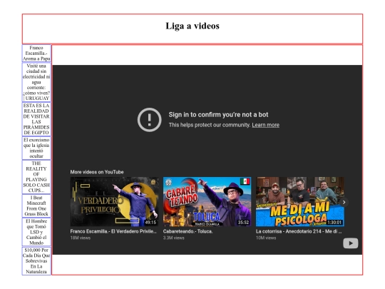 Tarea 1. Tablas con ligas a yt/Tarea1Tabla screenshot