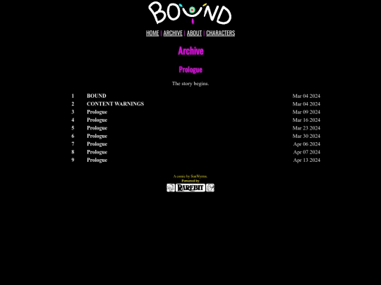 archive screenshot