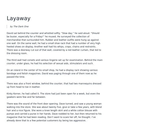 layaway screenshot