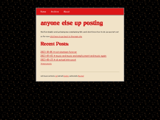 blog screenshot