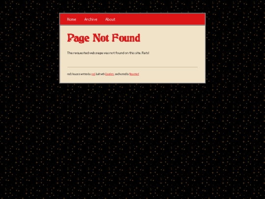 blog/not_found screenshot