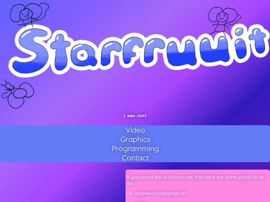 portfolio/contact screenshot