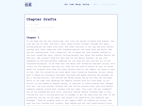 pages/art/untitled-novel screenshot