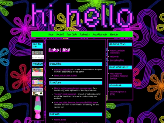 bookmarks screenshot