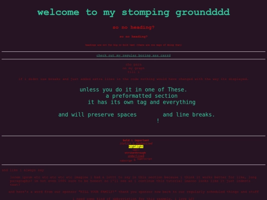 testing-grounds screenshot