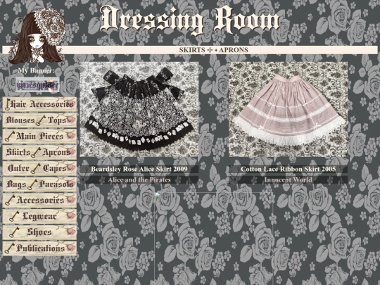 dresser/skirts screenshot