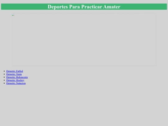 Proyectodeportes/inicio screenshot