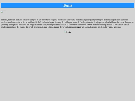 Proyectodeportes/tenis screenshot