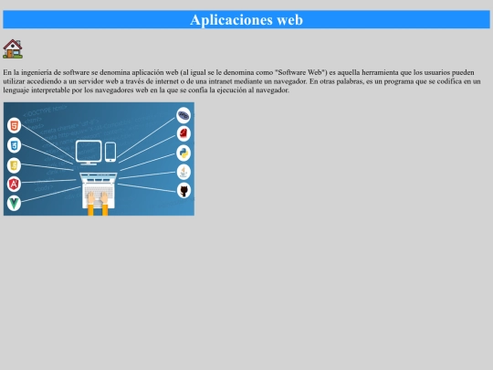 projectoinicio/aplicaciones screenshot