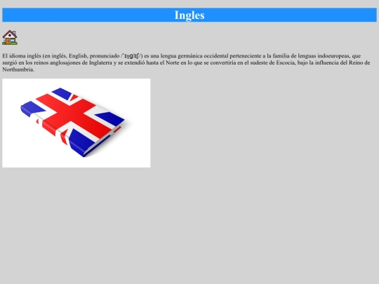 projectoinicio/ingles screenshot