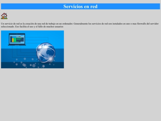projectoinicio/serviciosred screenshot