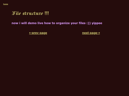pages/css/file-structure screenshot